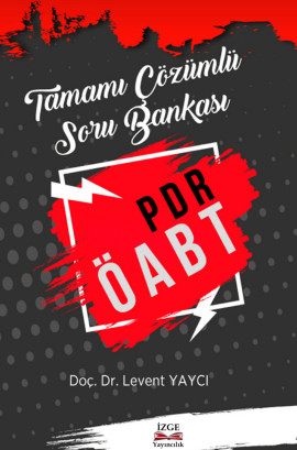 PDR ÖABT TAMAMI ÇÖZÜMLÜ SORU BANKASI 2021 KPSS
